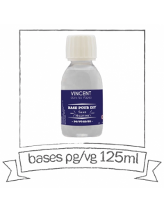 Base 50PG/50VG 125 ml sans...