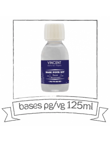 Base 50PG/50VG 125 ml sans nicotine -...