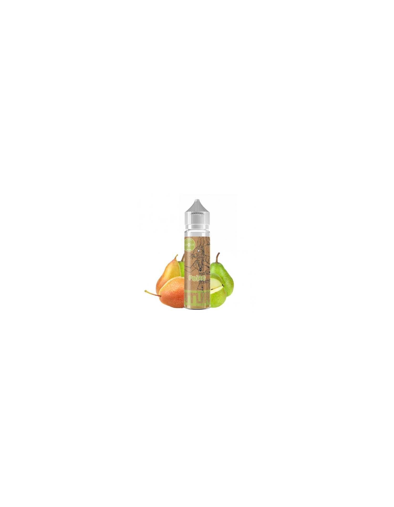 E-Liquide Natural Poire Édition Natural 50ml - Curieux Curieux - 1