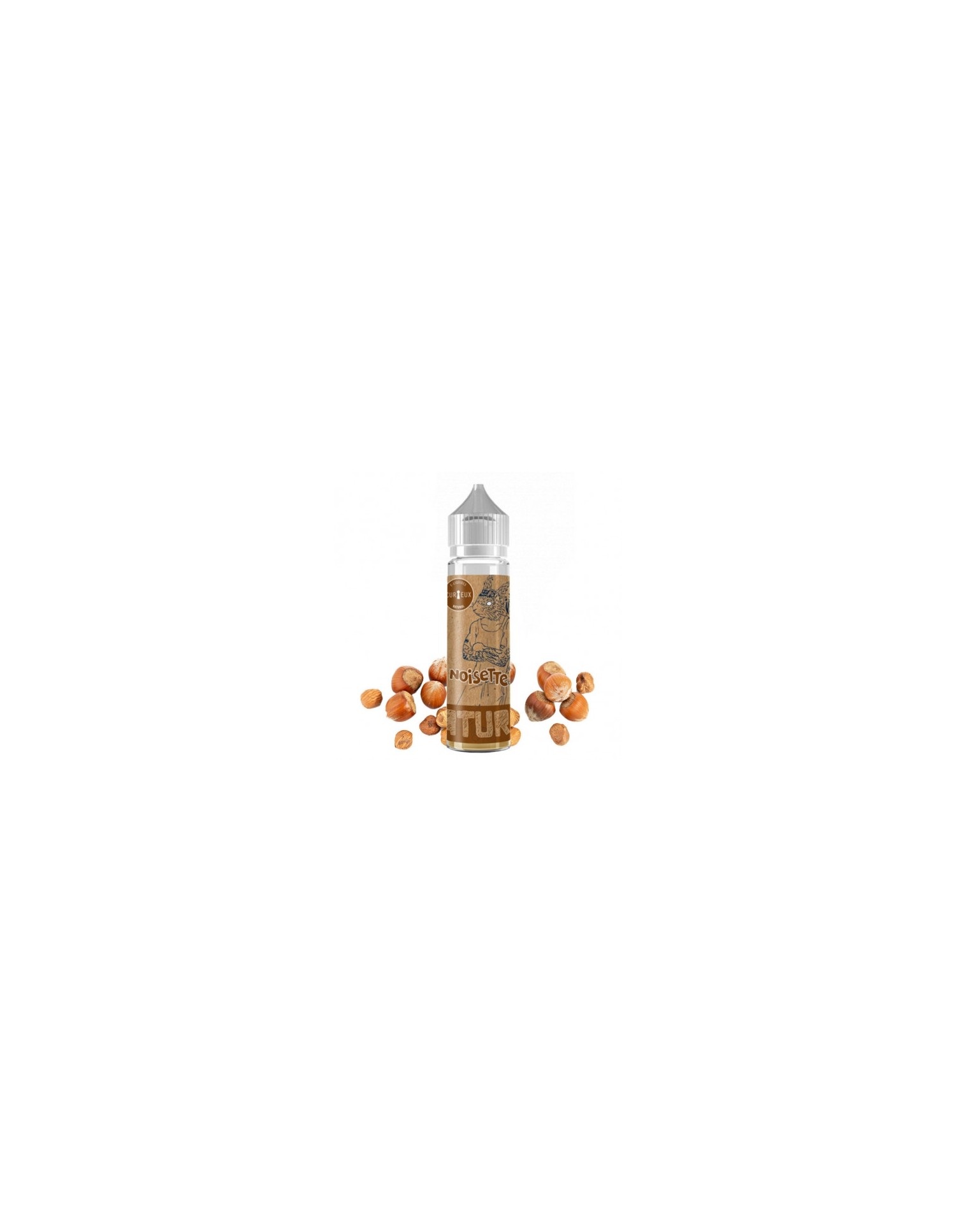 E-Liquide Natural Noisette Édition Natural 50ml - Curieux Curieux - 1