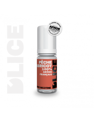 E-liquide Pêche abricot 10ml - D'lice