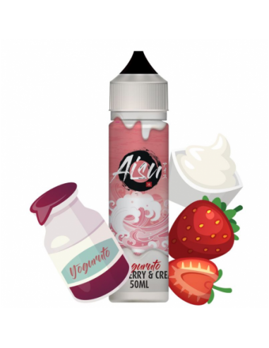 E-Liquide Strawberry & Cream 50ml...
