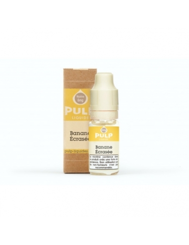 E-liquide Banane Écrasée 10ml - Pulp