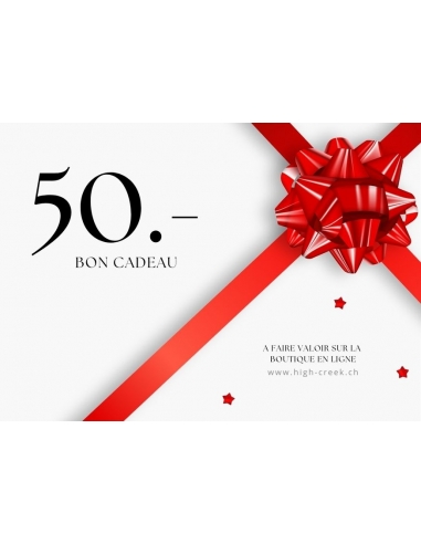 BON CADEAU 50 CHF