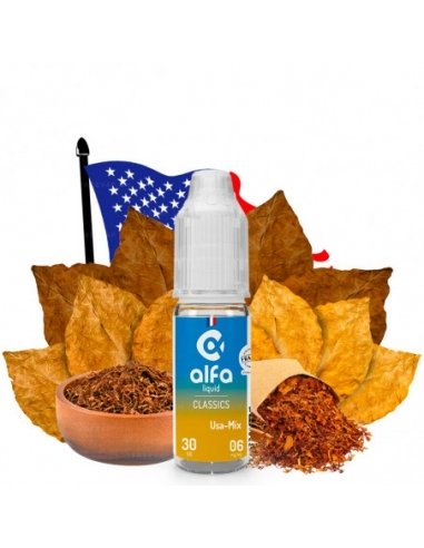 E-Liquide USA Mix 10 ml Classics - Alfa