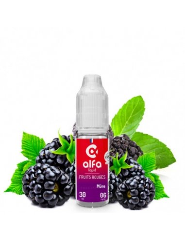 E-Liquide Mûre 10 ml - Alfa