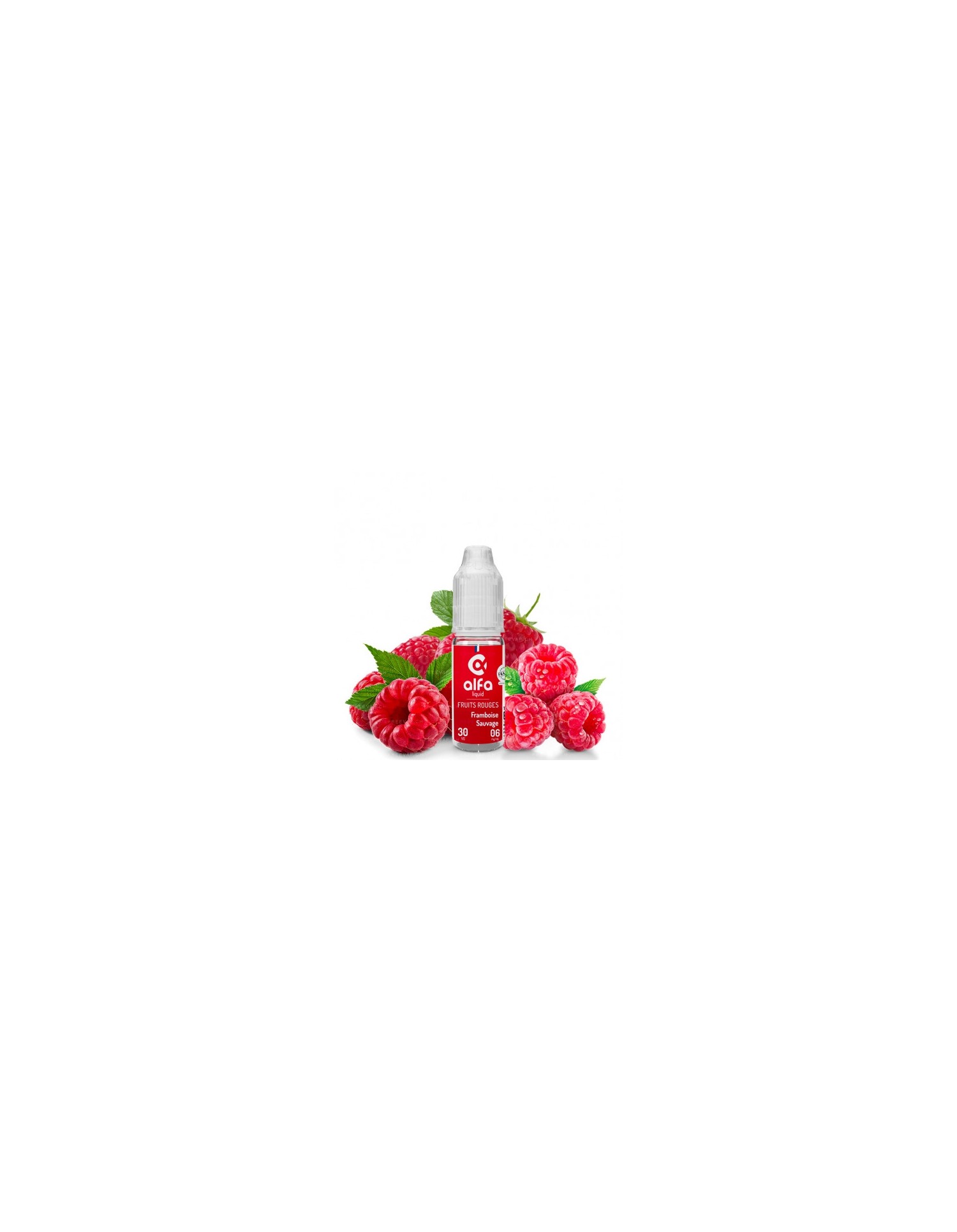 E-Liquide Framboise Sauvage 10ml Fruits Rouges - Alfa  - 1