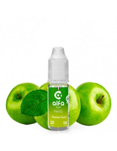 E-Liquide Pomme Verte 10ml Fruités -...