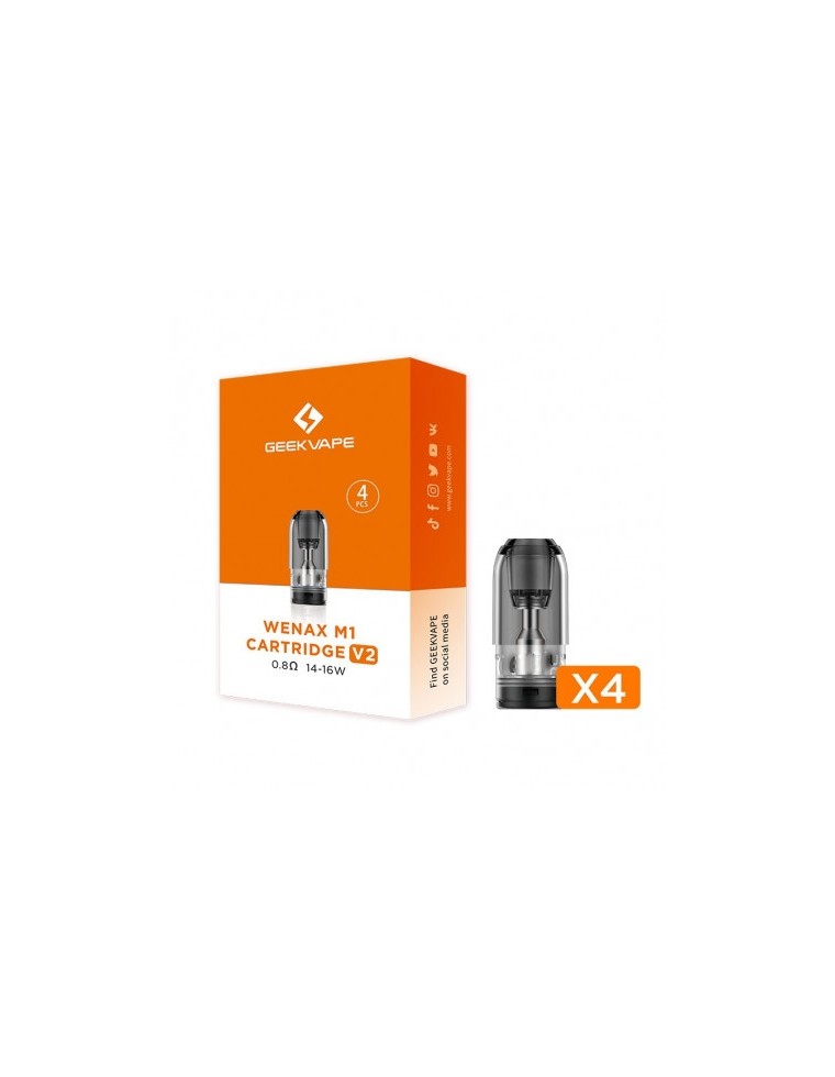 Cartouches Wenax M1 V2 pack de 4 - Geek Vape Geekvape - 2