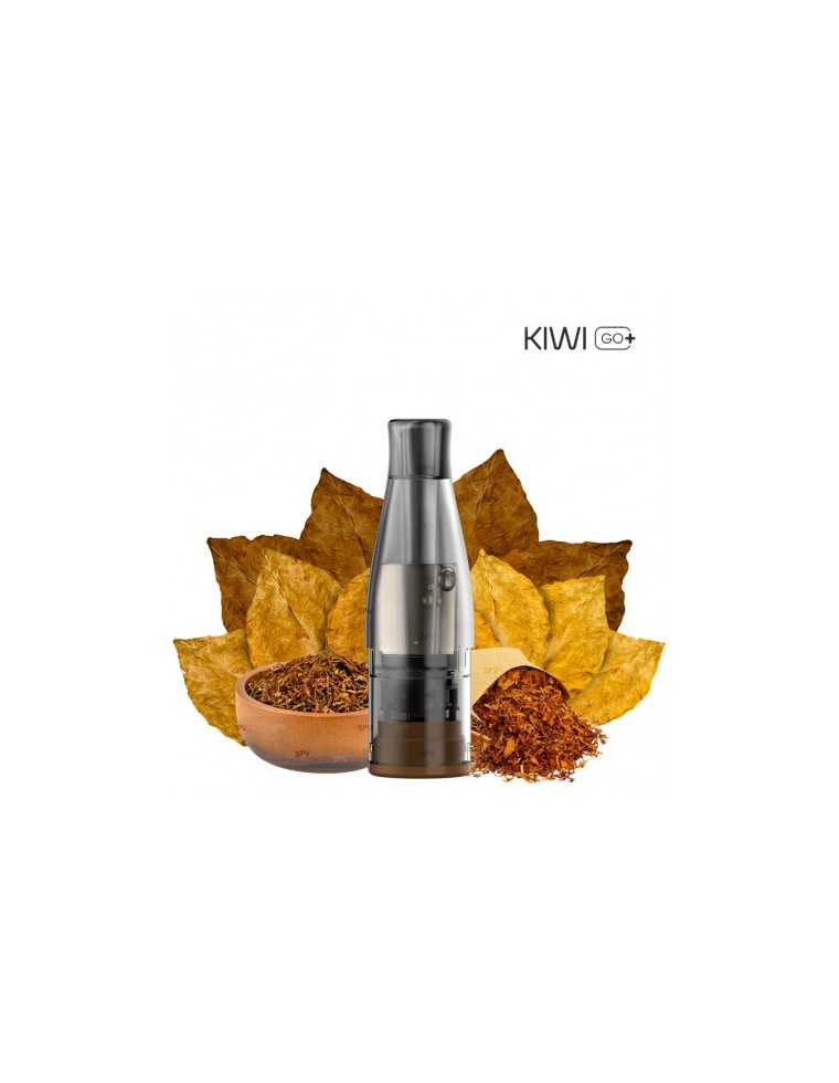Cartouches Kiwi GO PLUS Dry Tobacco pack de 2 - Kiwi Vapor Kiwi Vapor - 1
