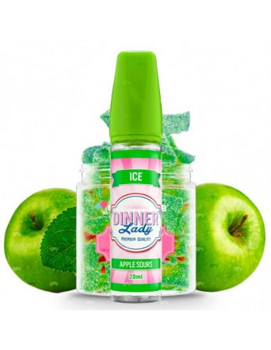 Apple Sours Ice 20 ml dans 60 ml -...