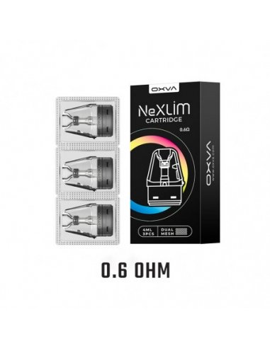 Cartouches Nexlim pack de 3 - OXVA