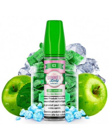 Apple Sours Ice 50ml - Dinner Lady