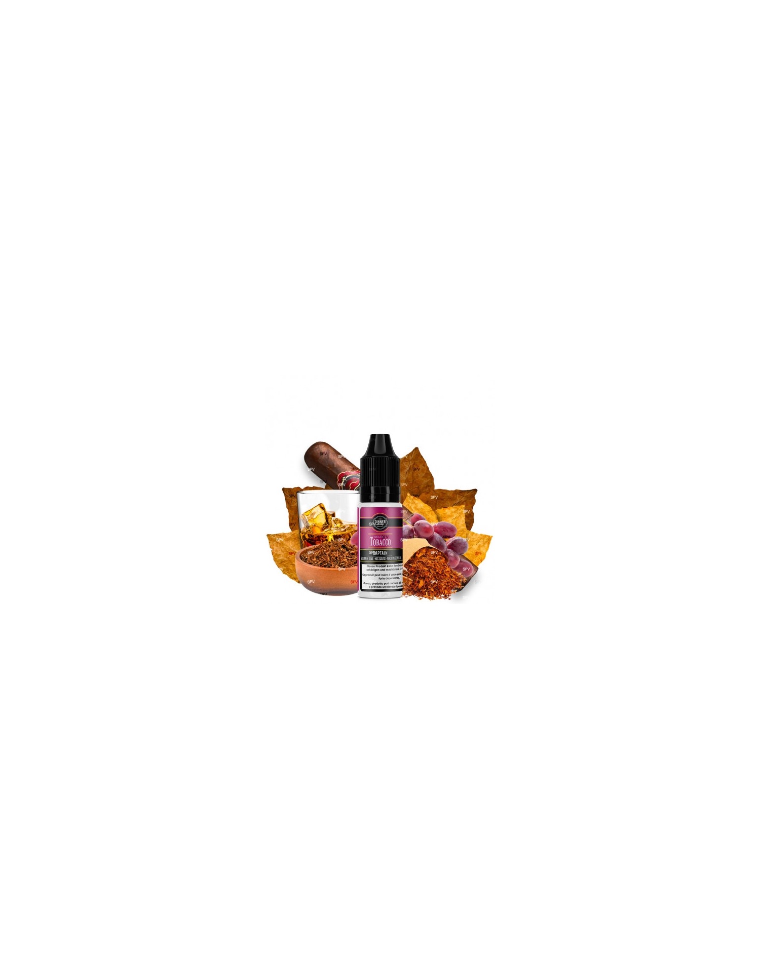 Captain Sels de Nicotine Select Tobacco 10ml - Dinner Lady Dinner Lady - 1