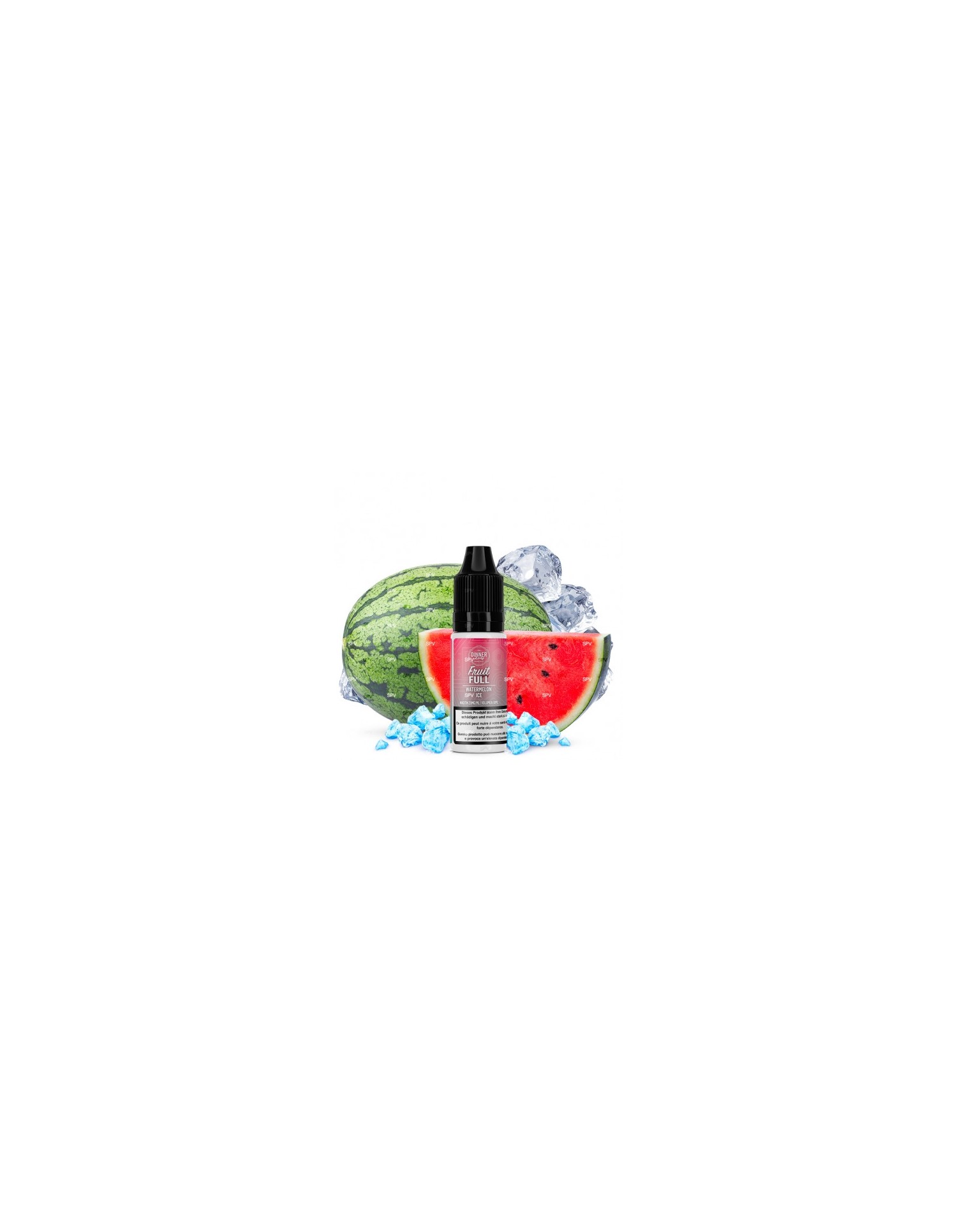 Watermelon Ice Sels de Nicotine Fruit Full 10ml - Dinner Lady Dinner Lady - 1
