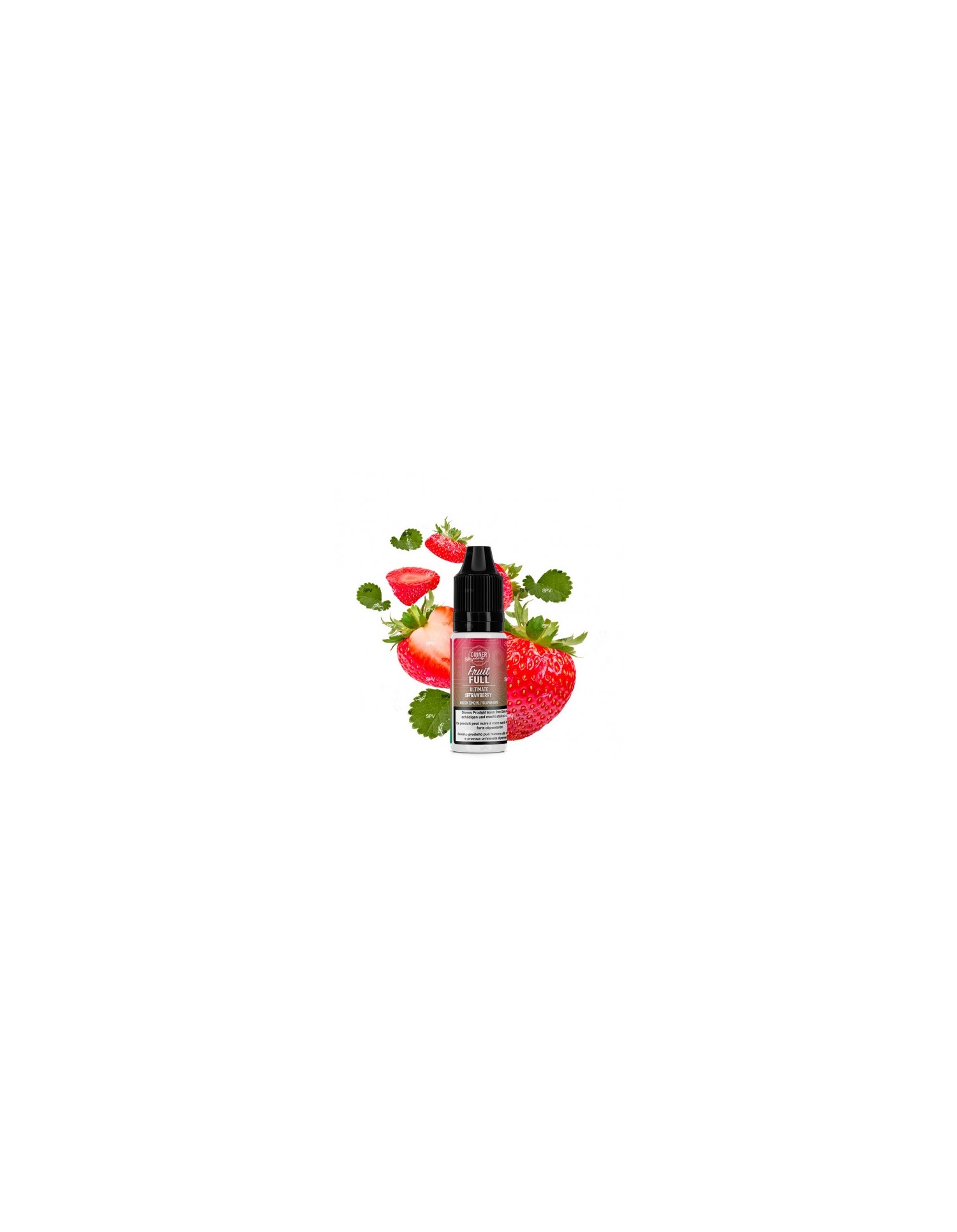 Ultimate Strawberry Sels de Nicotine Fruit Full 10ml - Dinner Lady Dinner Lady - 1