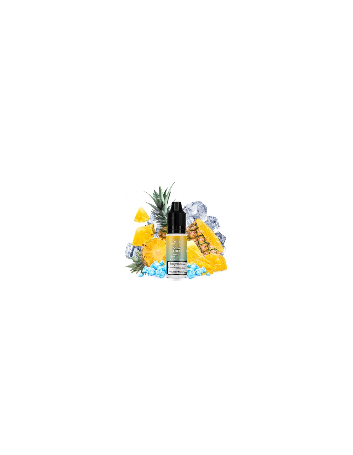Pineapple Ice Sels de Nicotine Fruit Full 10ml - Dinner Lady Dinner Lady - 1