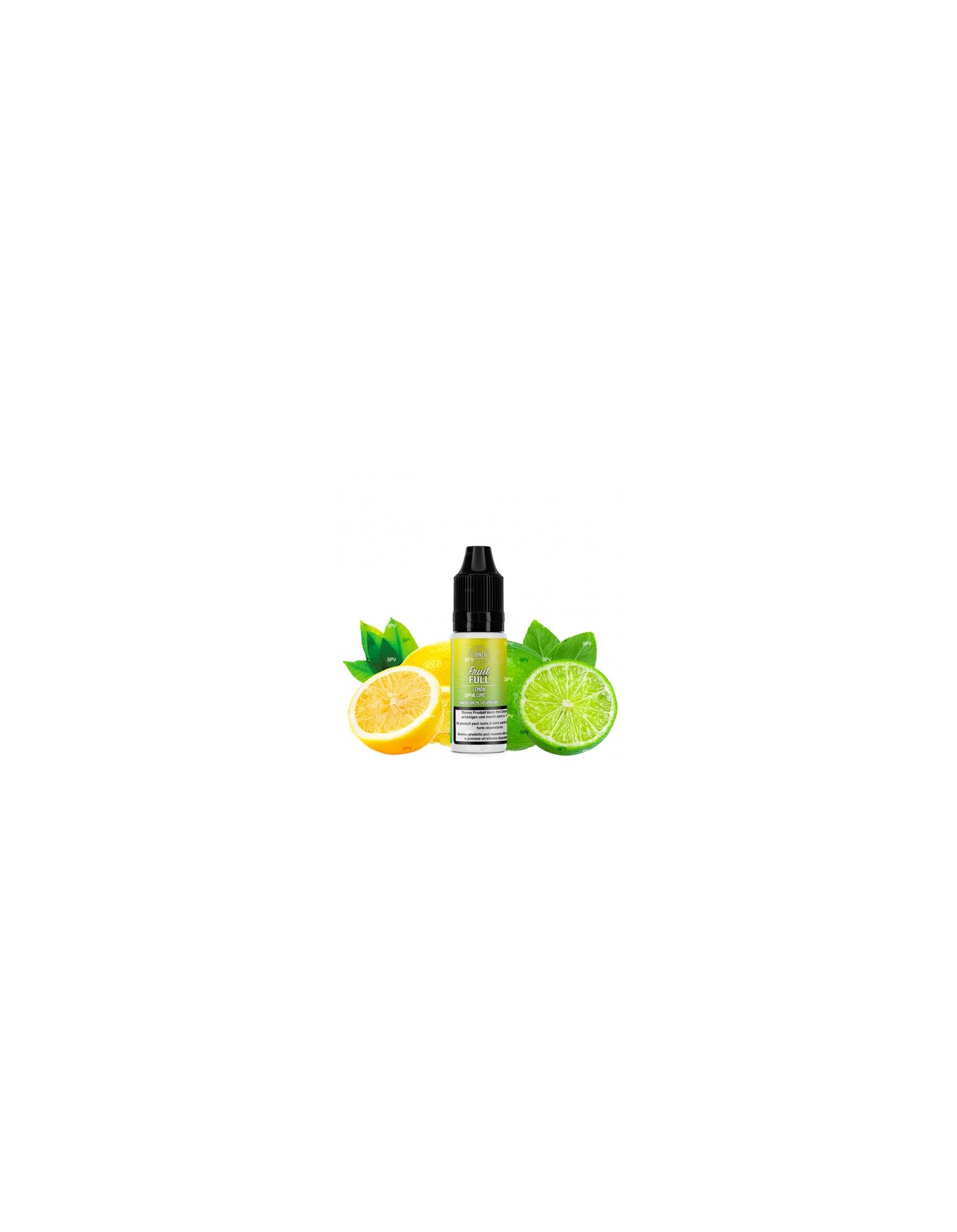Lemon & Lime Sels de Nicotine Fruit Full 10ml - Dinner Lady Dinner Lady - 1