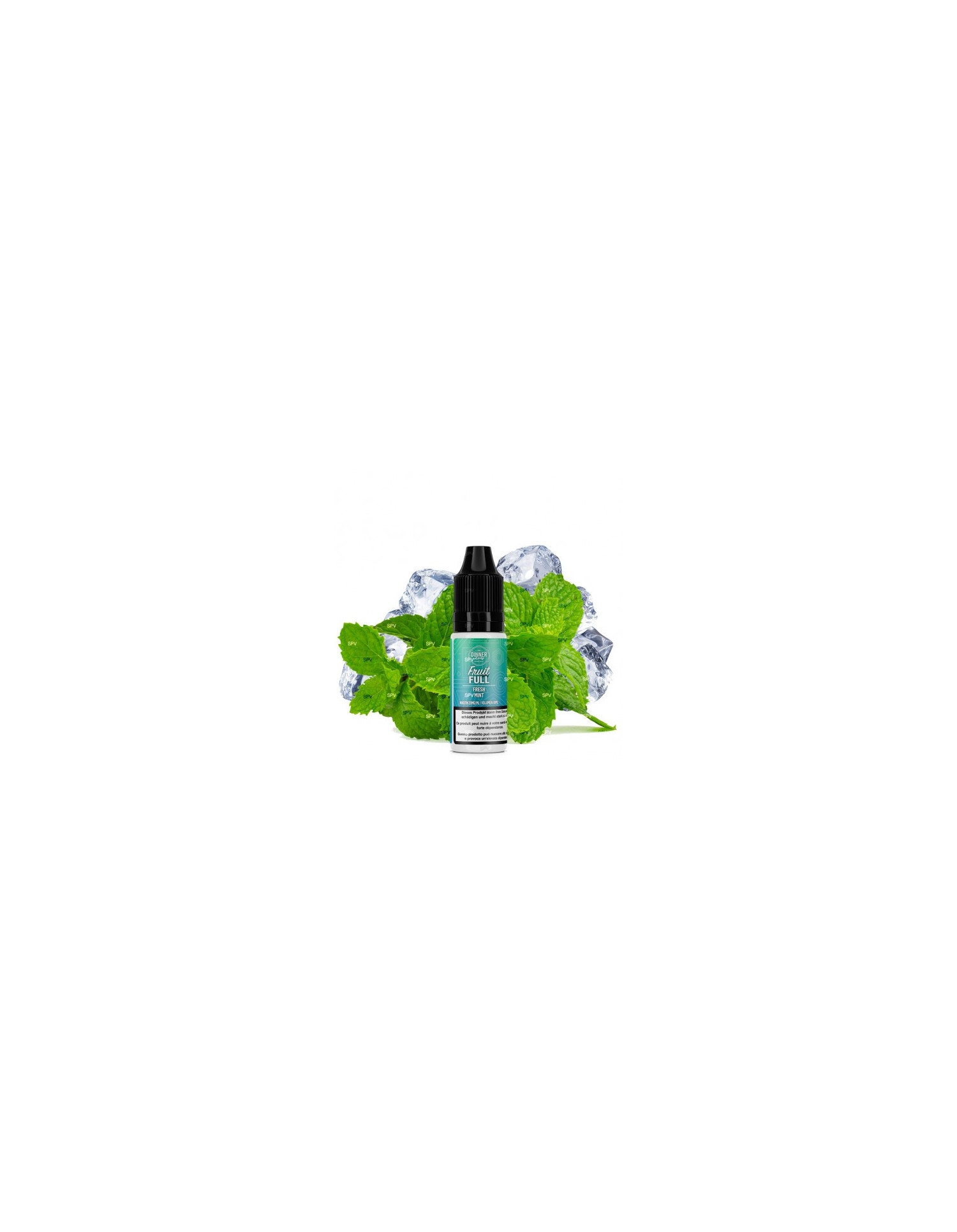 Fresh Mint Sels de Nicotine Fruit Full 10ml - Dinner Lady Dinner Lady - 1