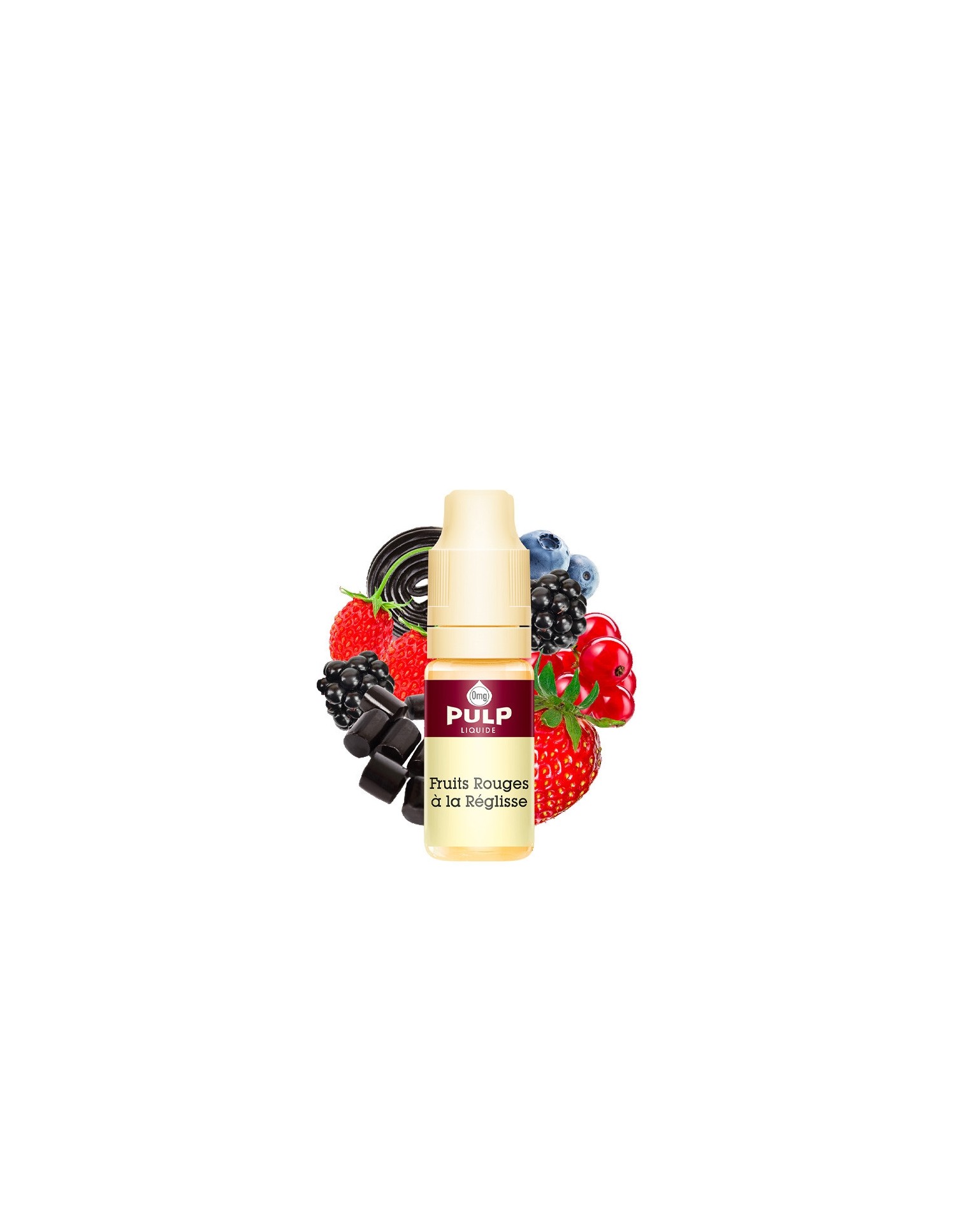 E-liquide Fruits Rouges à la Réglisse 10ml - Pulp Pulp - 1