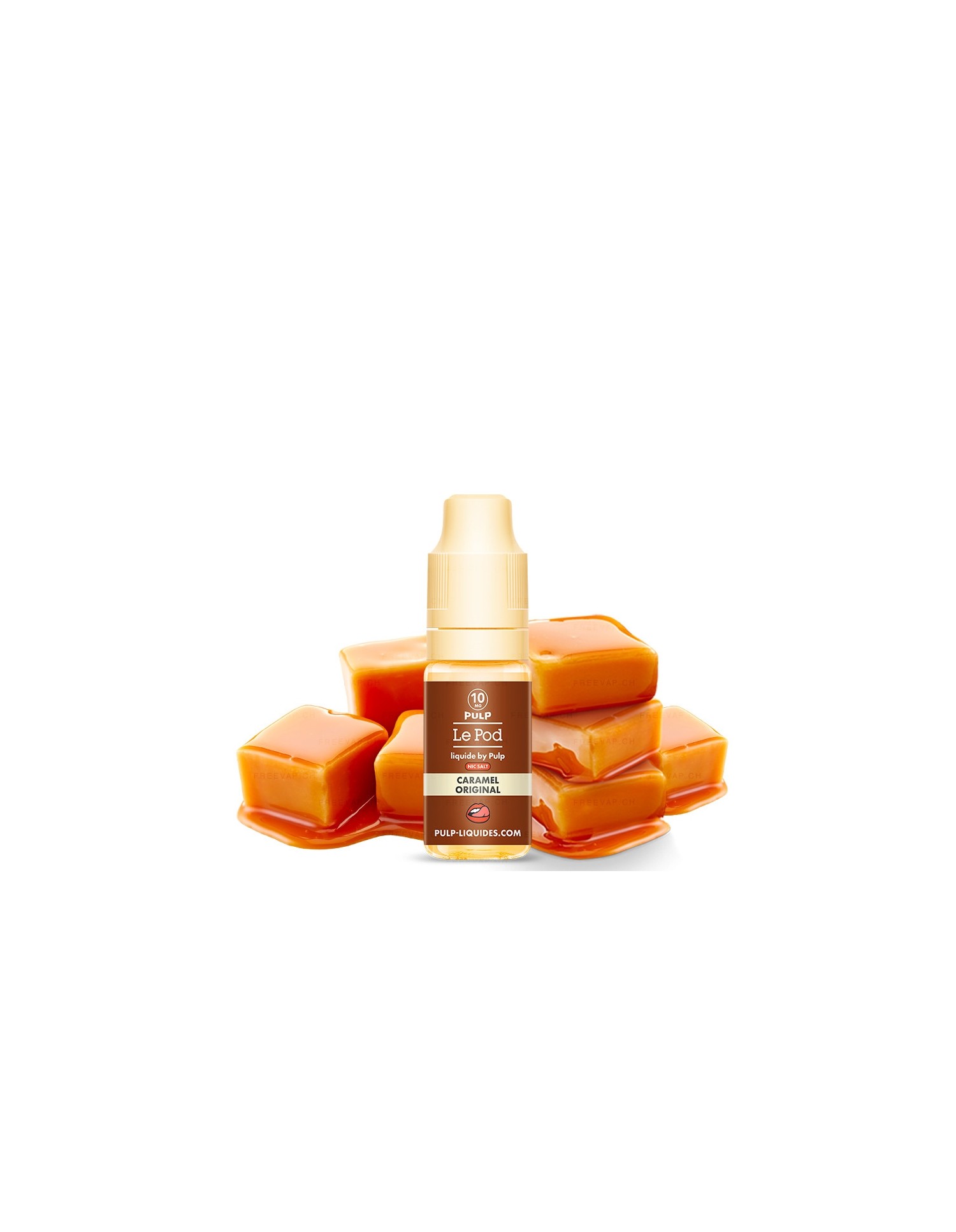 Caramel Original Sels De Nicotine 10ml - Le Pod - Pulp Pulp - 1