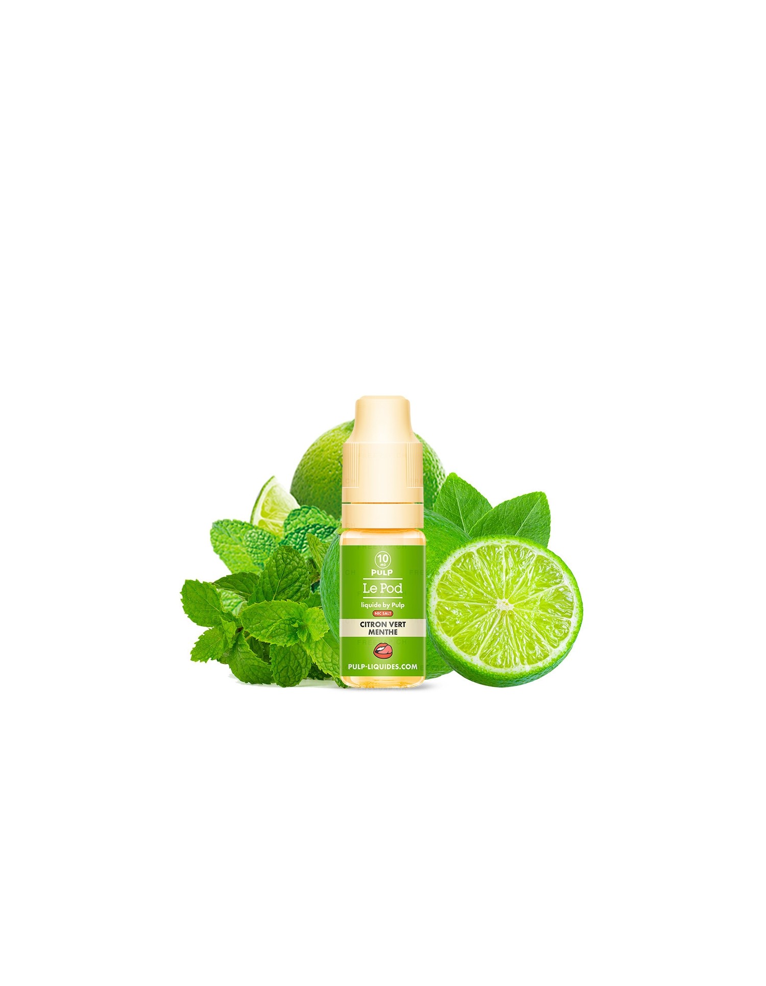 Citron Vert Menthe Sels De Nicotine 10ml - Le Pod - Pulp Pulp - 1