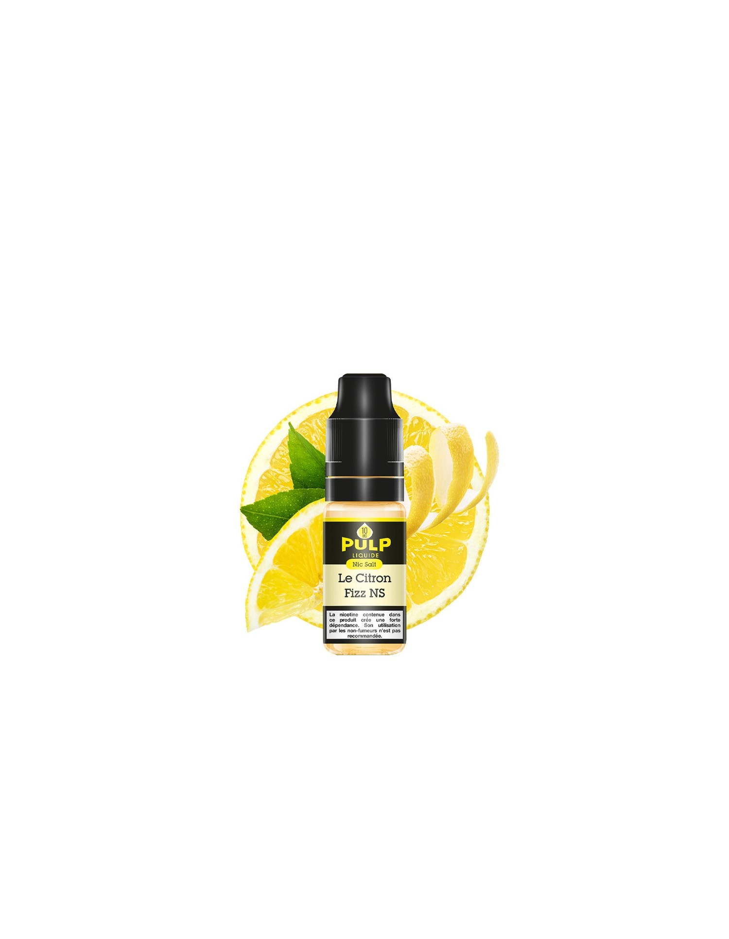 E-Liquide Le Citron Fizz NS 10ml - Sels de nicotine - Pulp Pulp - 1