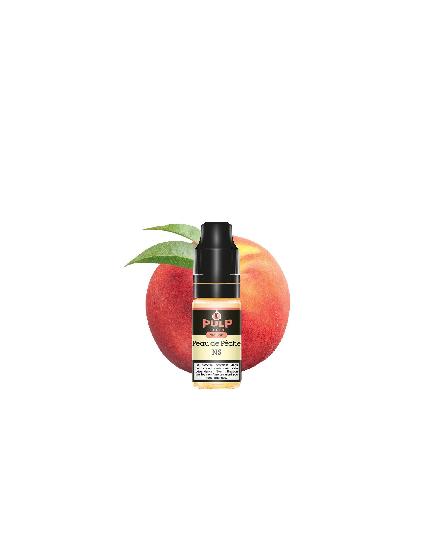 E-Liquide Peau De Pêche NS 10ml - Sels de nicotine - Pulp Pulp - 1