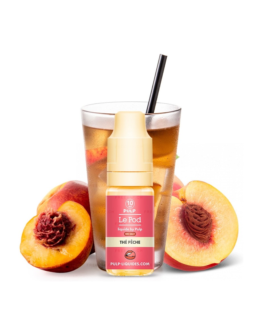 Thé Pêche Sels De Nicotine...