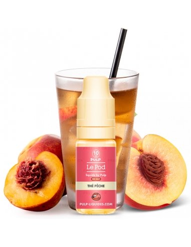 Thé Pêche Sels De Nicotine 10ml - Le...