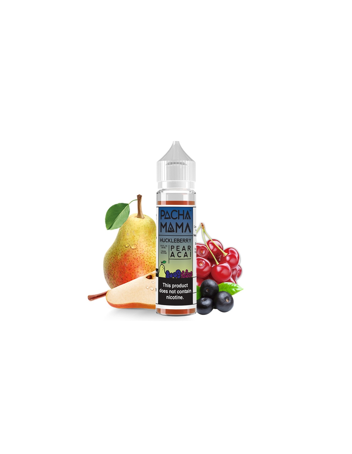 E-liquide Huckleberry Pear Acai 50ml Pachamama - Charlie's Chalk Dust Pacha Mama - 1