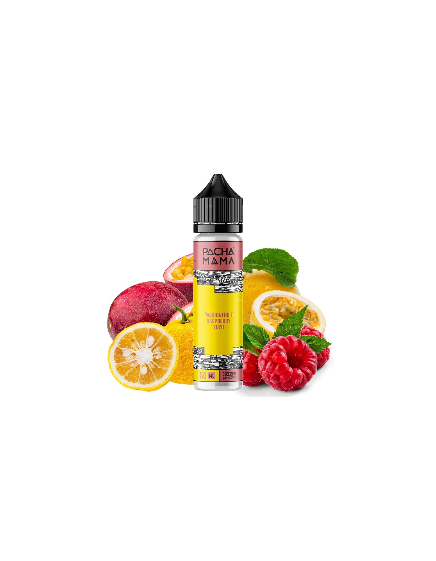 E-liquide Passion Fruit Rapsberry Yuzu 50ml Pachamama - Charlie's Chalk Dust Pacha Mama - 1