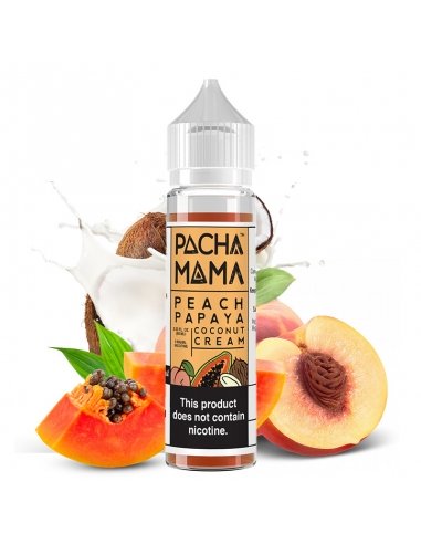 E-liquide Peach Papaya Coconut Cream...