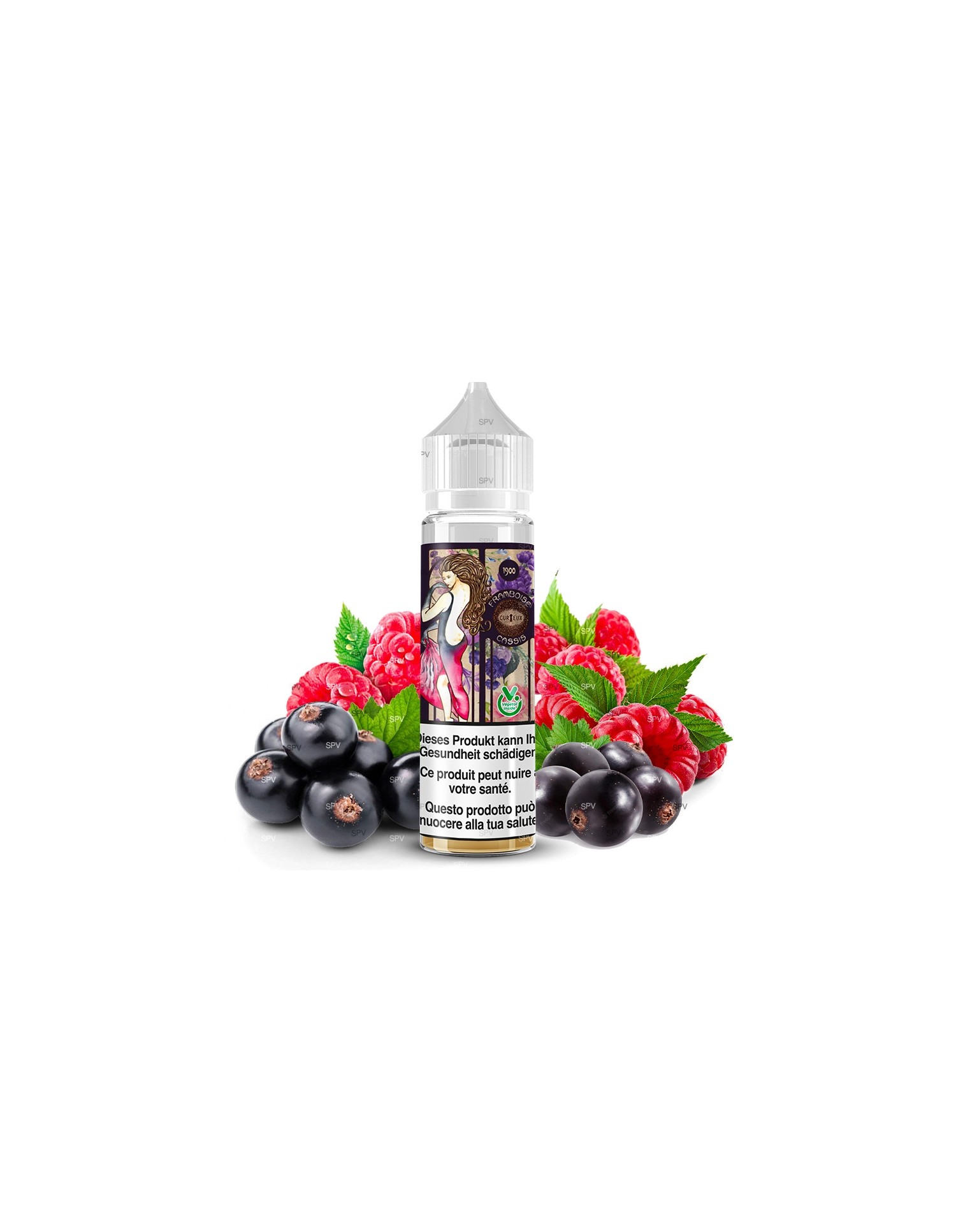 E-Liquide Framboise Cassis Édition 1900 50ml - Curieux Curieux - 1