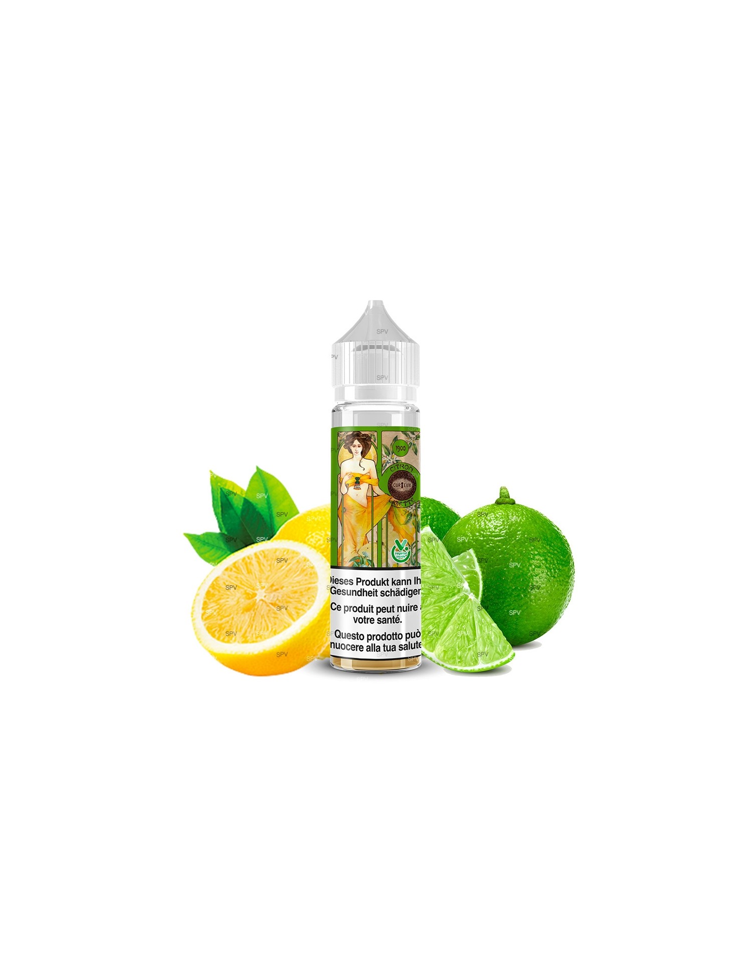 E-Liquide Citron Limette Édition 1900 50ml - Curieux Curieux - 1