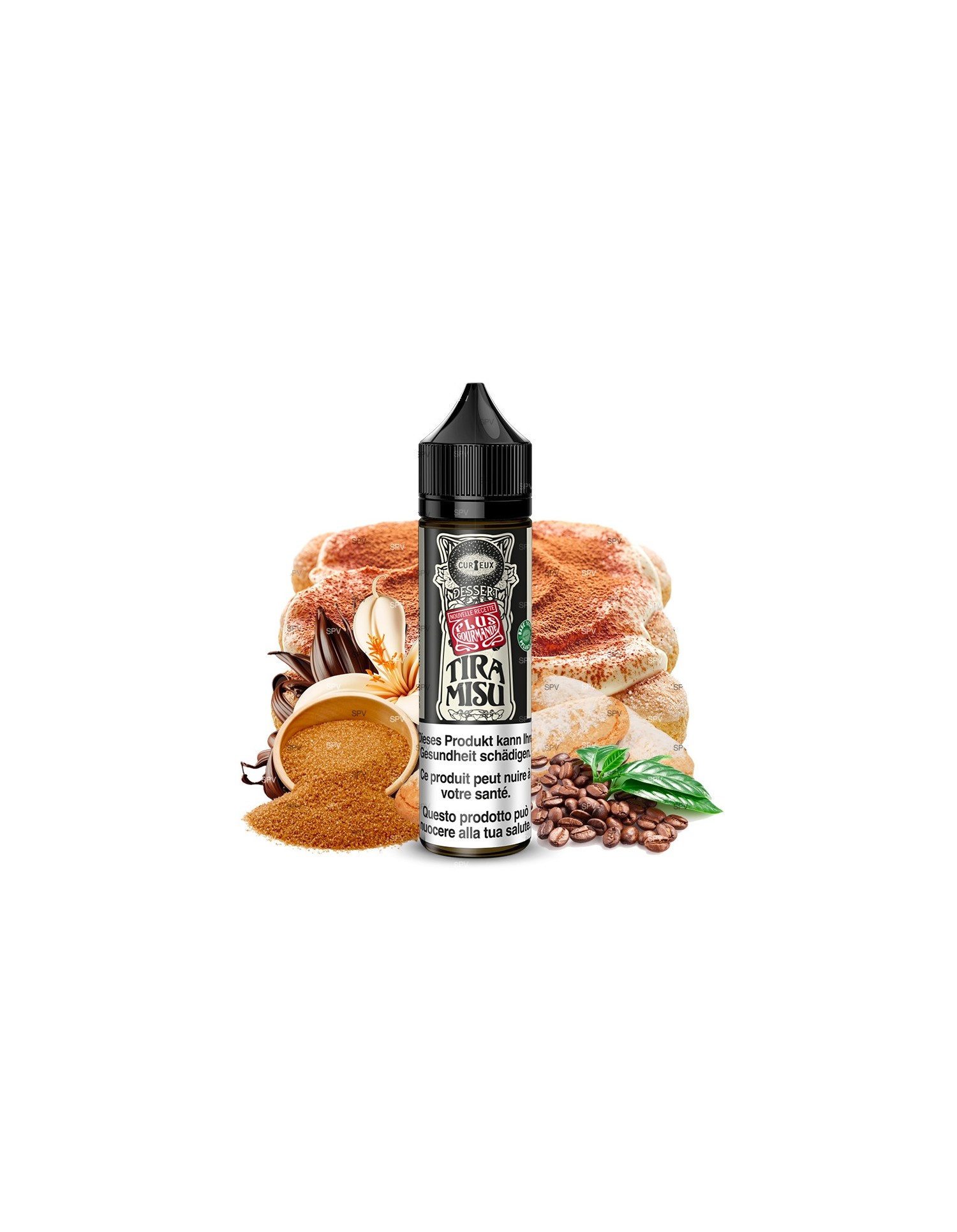 E-Liquide Tiramisu 50 ml Végétol Edition Dessert - Curieux Curieux - 1