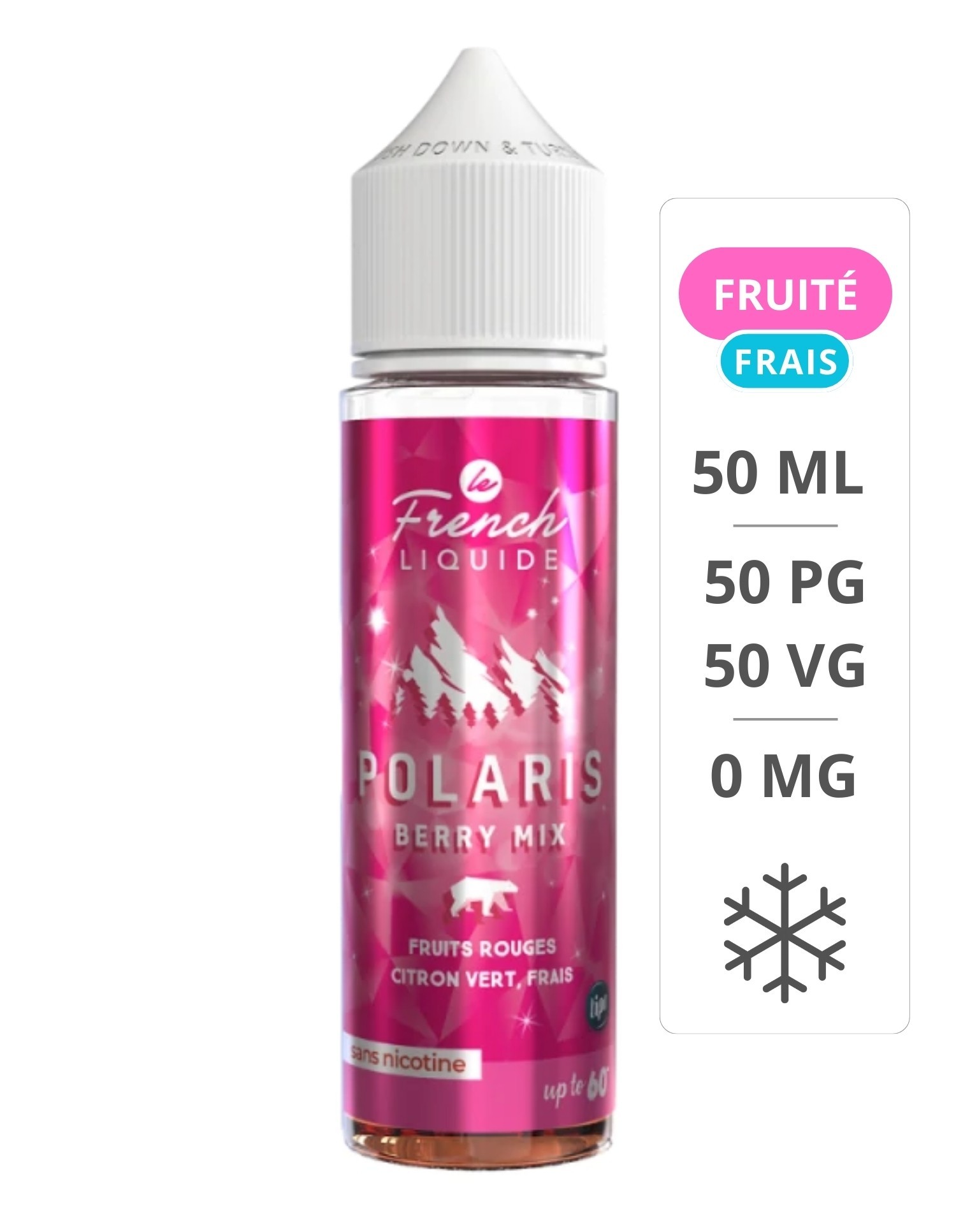 E-Liquide Polaris Berry Mix 50 ml - Le French Liquide Le French Liquide - 1