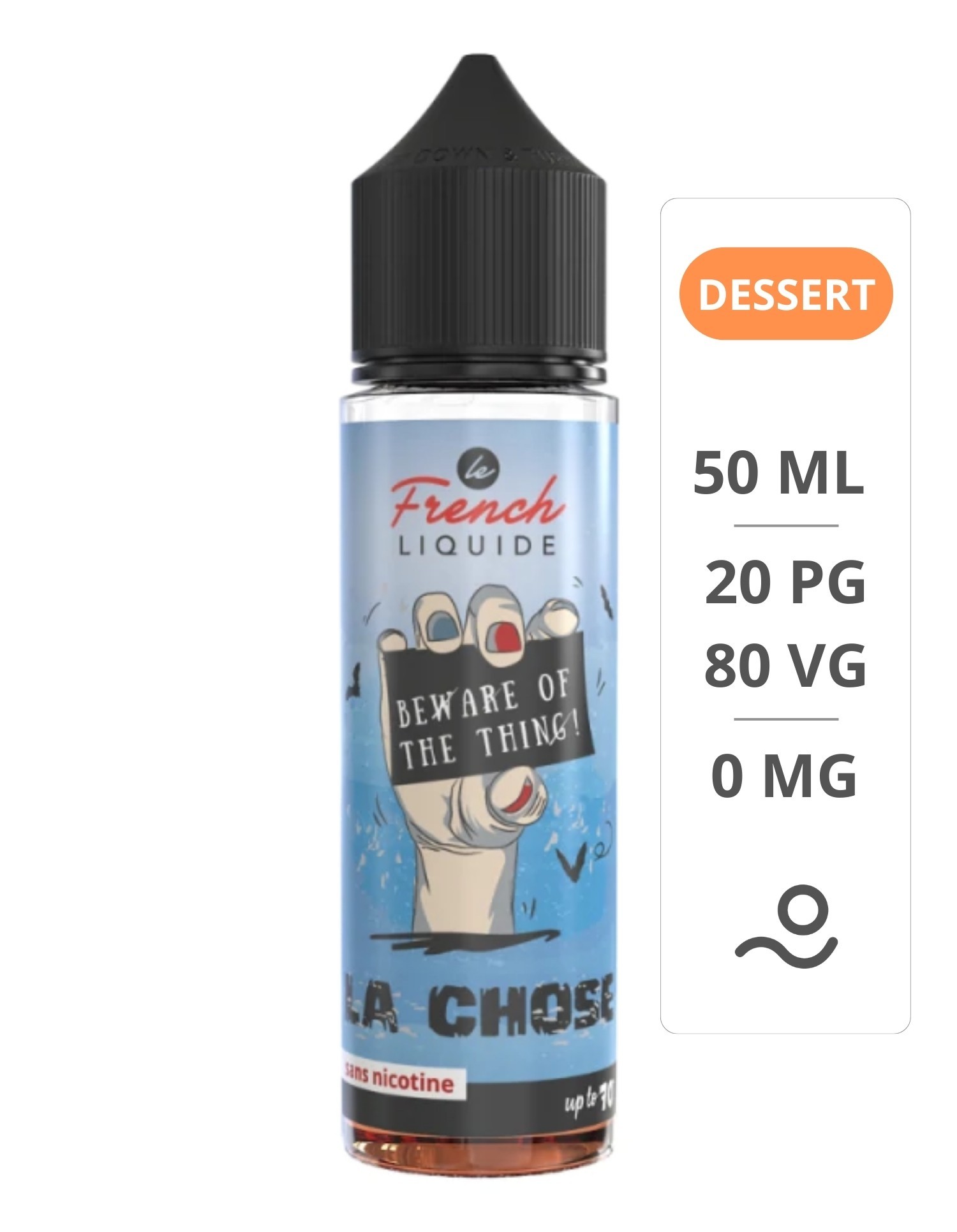 E-liquide La Chose 50ml Version VG - Le french Liquide Le French Liquide - 1