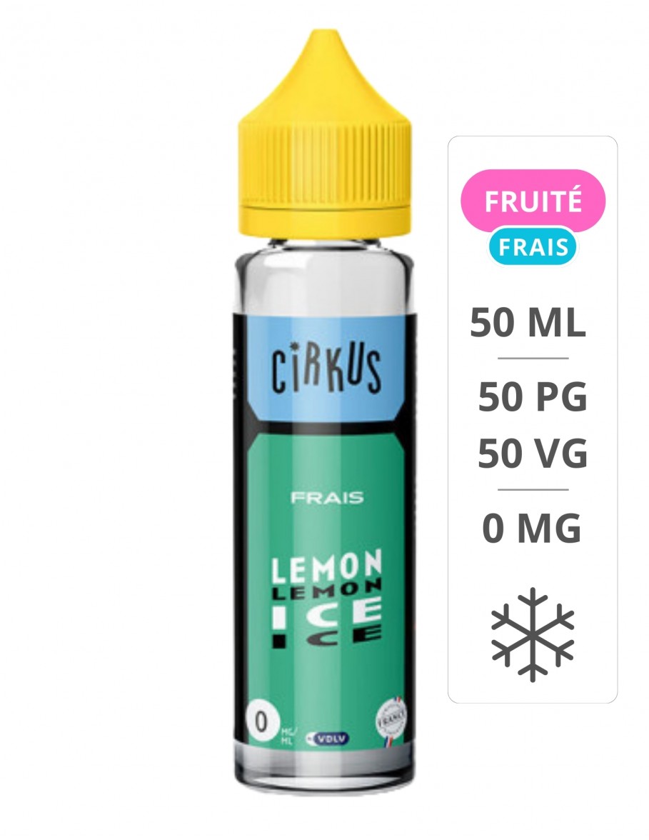 E-Liquide Lemon Ice 50ml -...