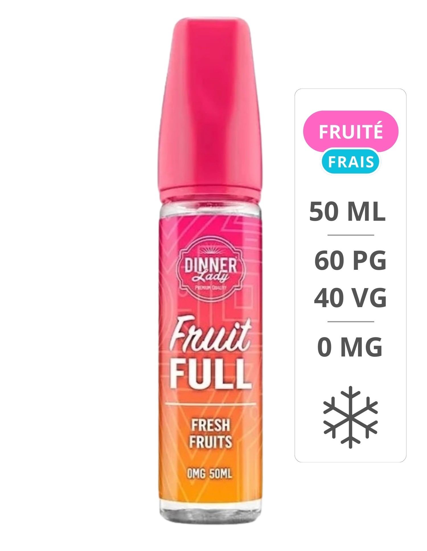 Fresh Fruits Fruit Full 50ml - Dinner Lady Dinner Lady - 1