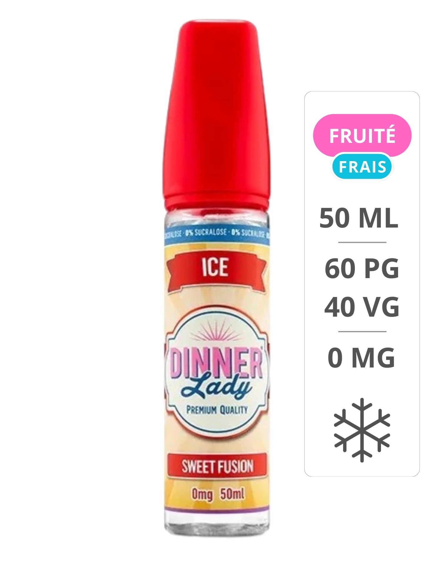 Sweet Fusion Ice 50ml - Dinner Lady Dinner Lady - 1