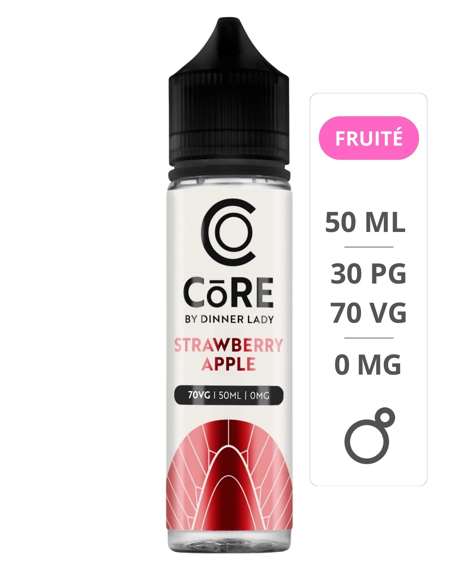 Strawberry Apple Core 50 ml - Dinner Lady Dinner Lady - 1