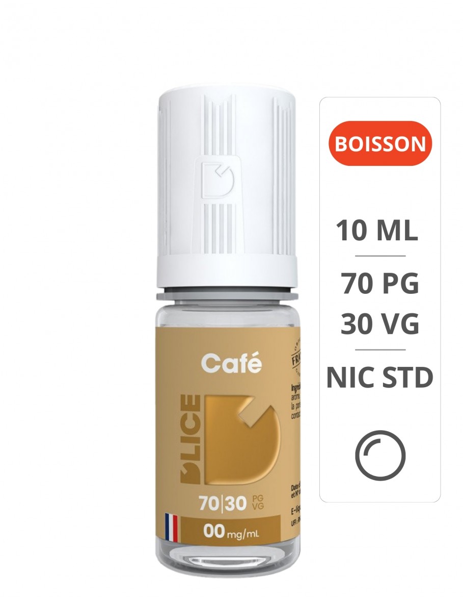 E-liquide Café 10ml - D'lice