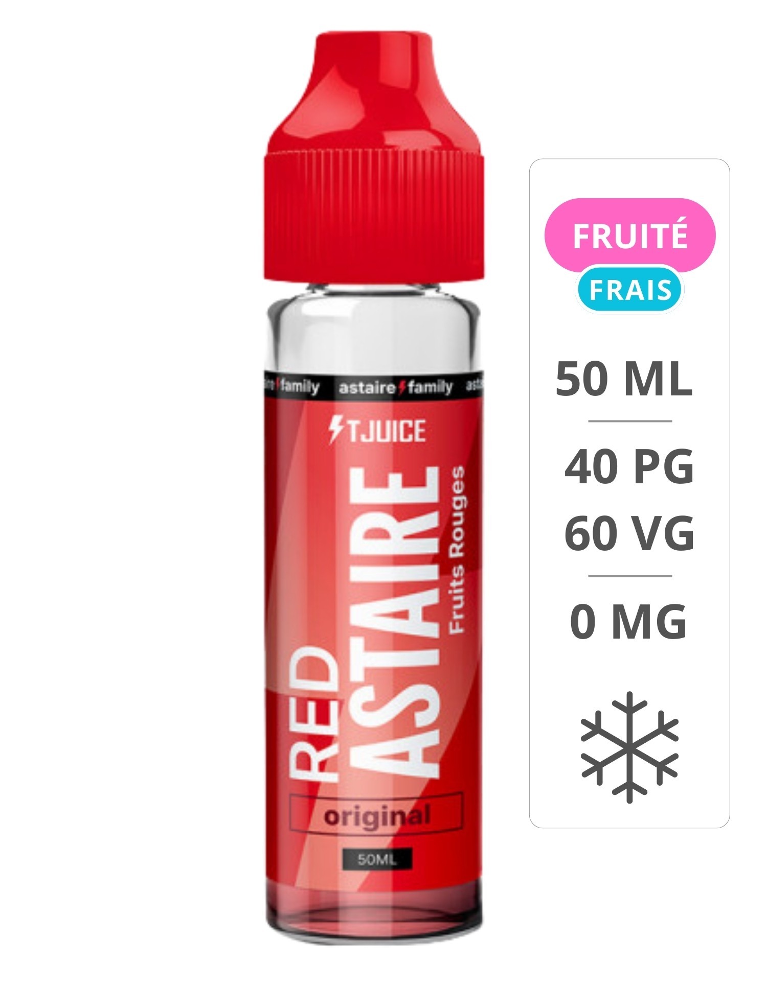 E-liquide Red Astaire 50ml - T-Juice T-Juice - 1
