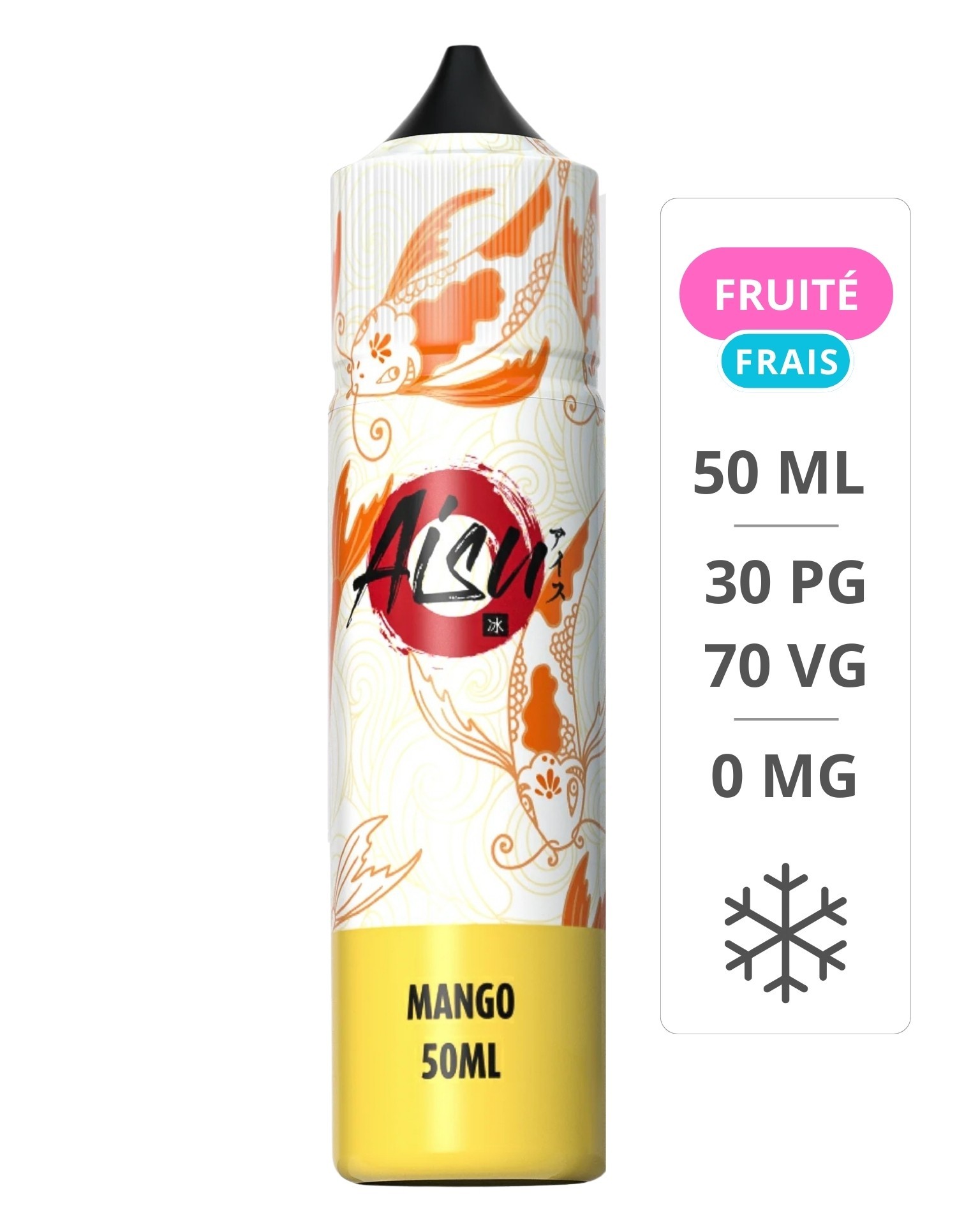 E-Liquide Mango 50ml Aisu - Zap! Juice Zap! - 1