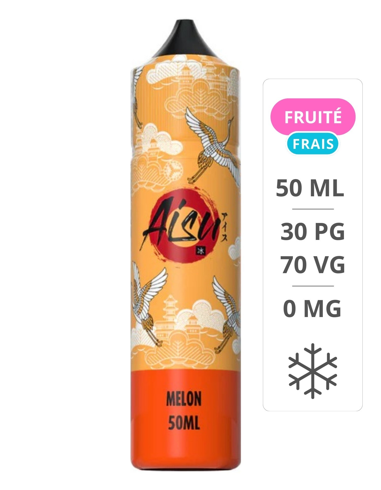 E-Liquide Melon 50ml Aisu - Zap! Juice Zap! - 1