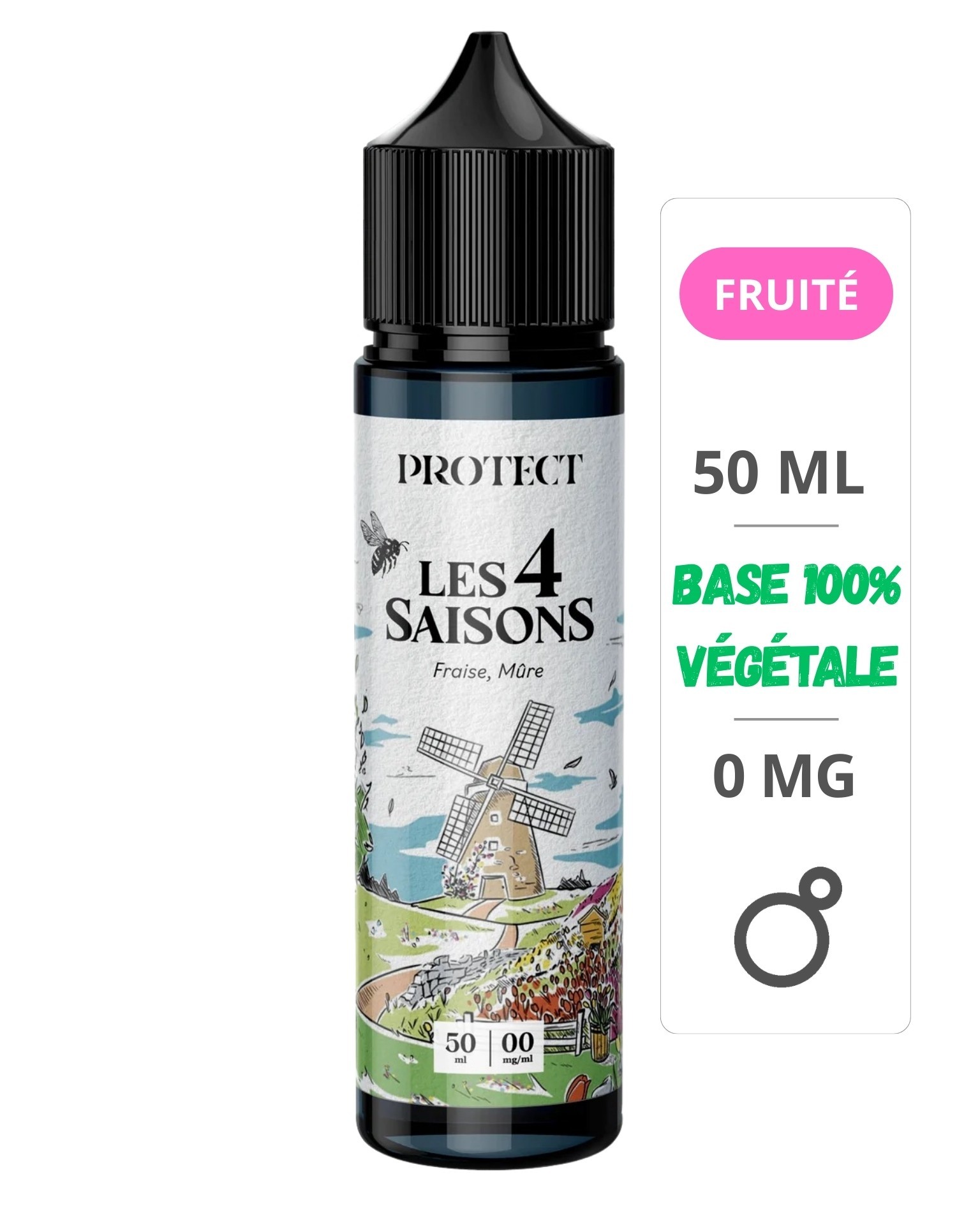 Fraise Mûre Printemps Les 4 Saisons 50ml - Protect Protect - 1