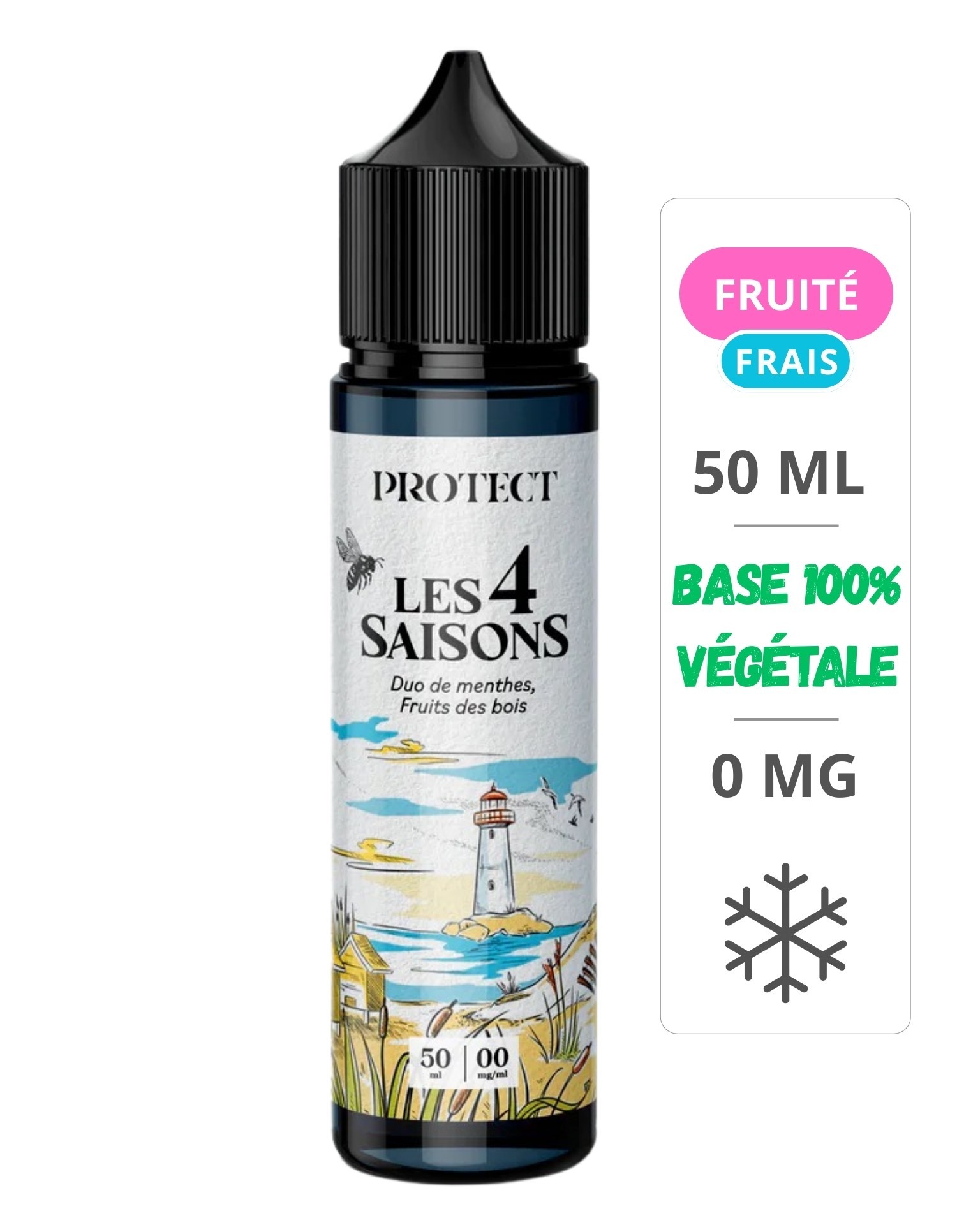 Duo de Menthes Fruits des Bois 50ml - Les 4 Saisons - Été - Protect Protect - 1