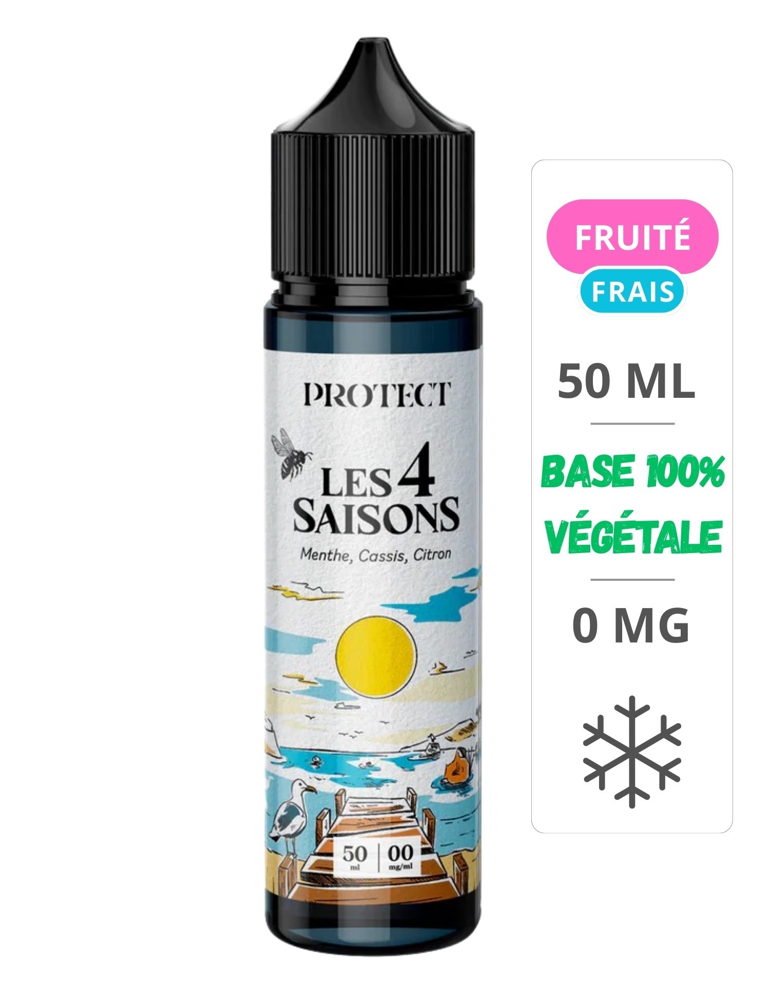 Menthe Cassis Citron Été Les 4 Saisons 50ml - Protect Protect - 1