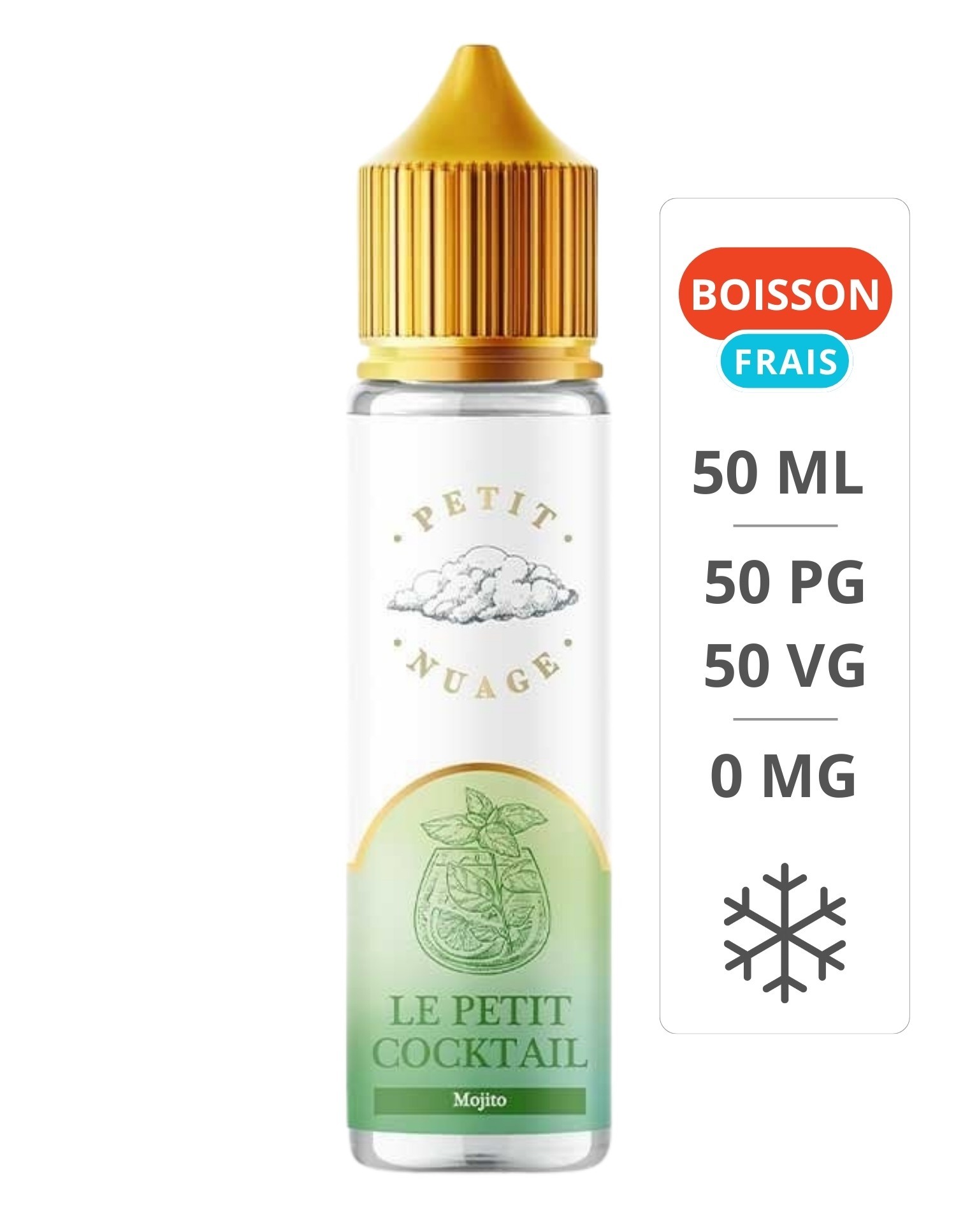 E-Liquide Le petit cocktail 50ml - Petit nuage Petit Nuage - 1